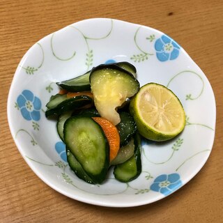 夏野菜の浅漬け